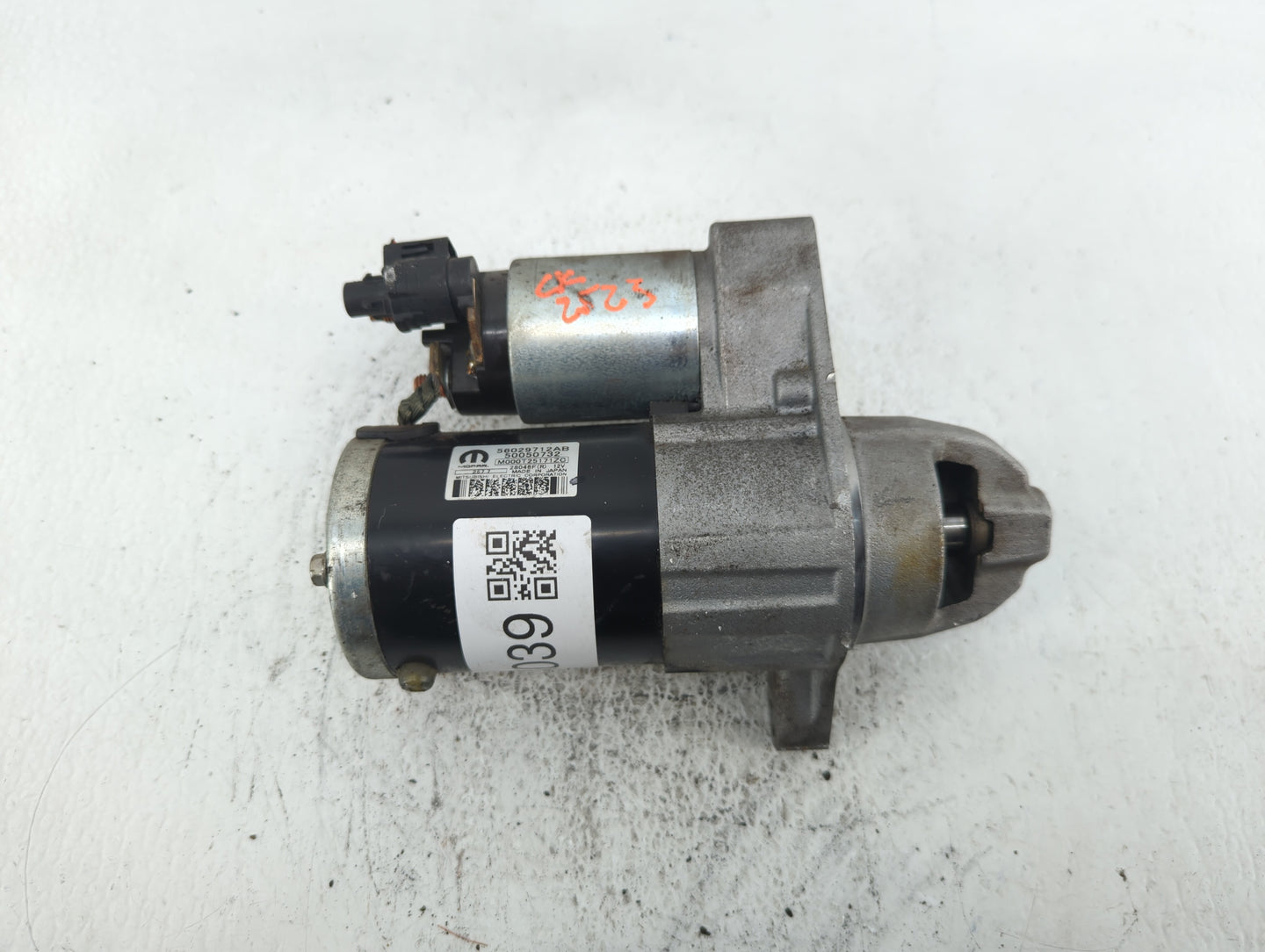 2017-2020 Jeep Compass Car Starter Motor Solenoid OEM P/N:56029712AB M000T25171ZC Fits Fits 2017 2018 2019 2020 2021 2022 OE