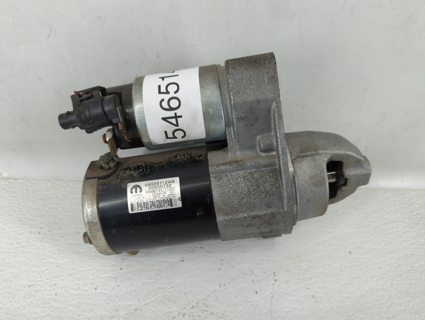 2017-2020 Jeep Compass Car Starter Motor Solenoid OEM P/N:M000T251771ZC 56029712AB Fits Fits 2017 2018 2019 2020 2021 2022 O