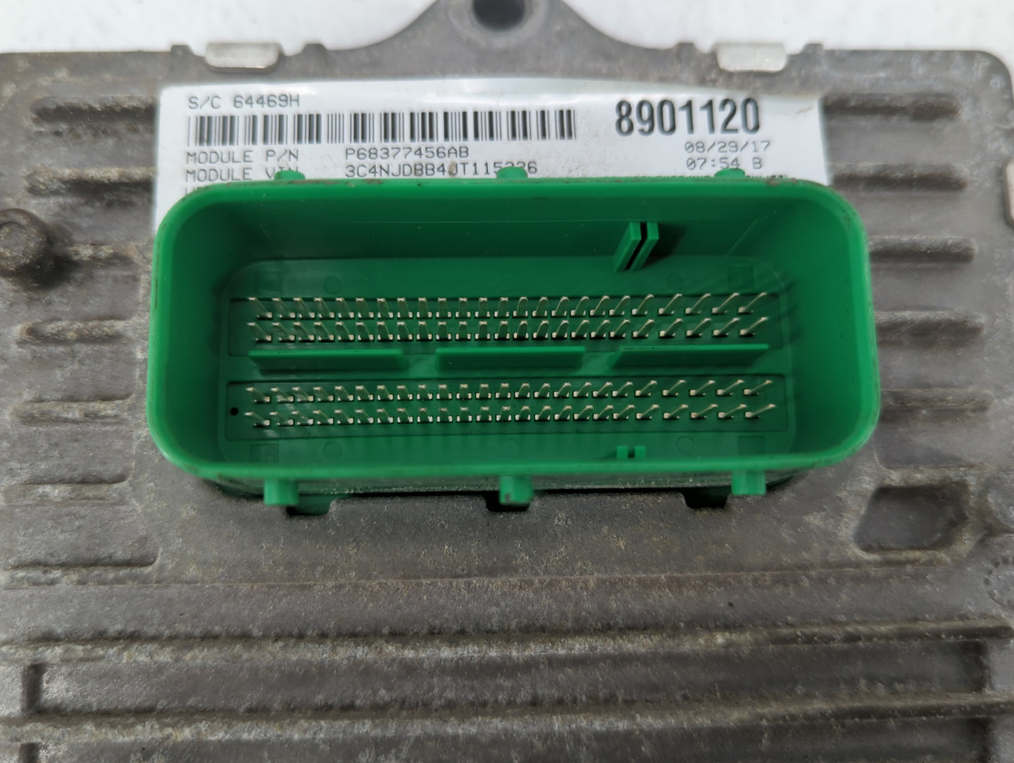 2018 Jeep Compass PCM Engine Control Computer ECU ECM PCU OEM P/N:P68342095AA Fits OEM Used Auto Parts - Oemusedautoparts1.c