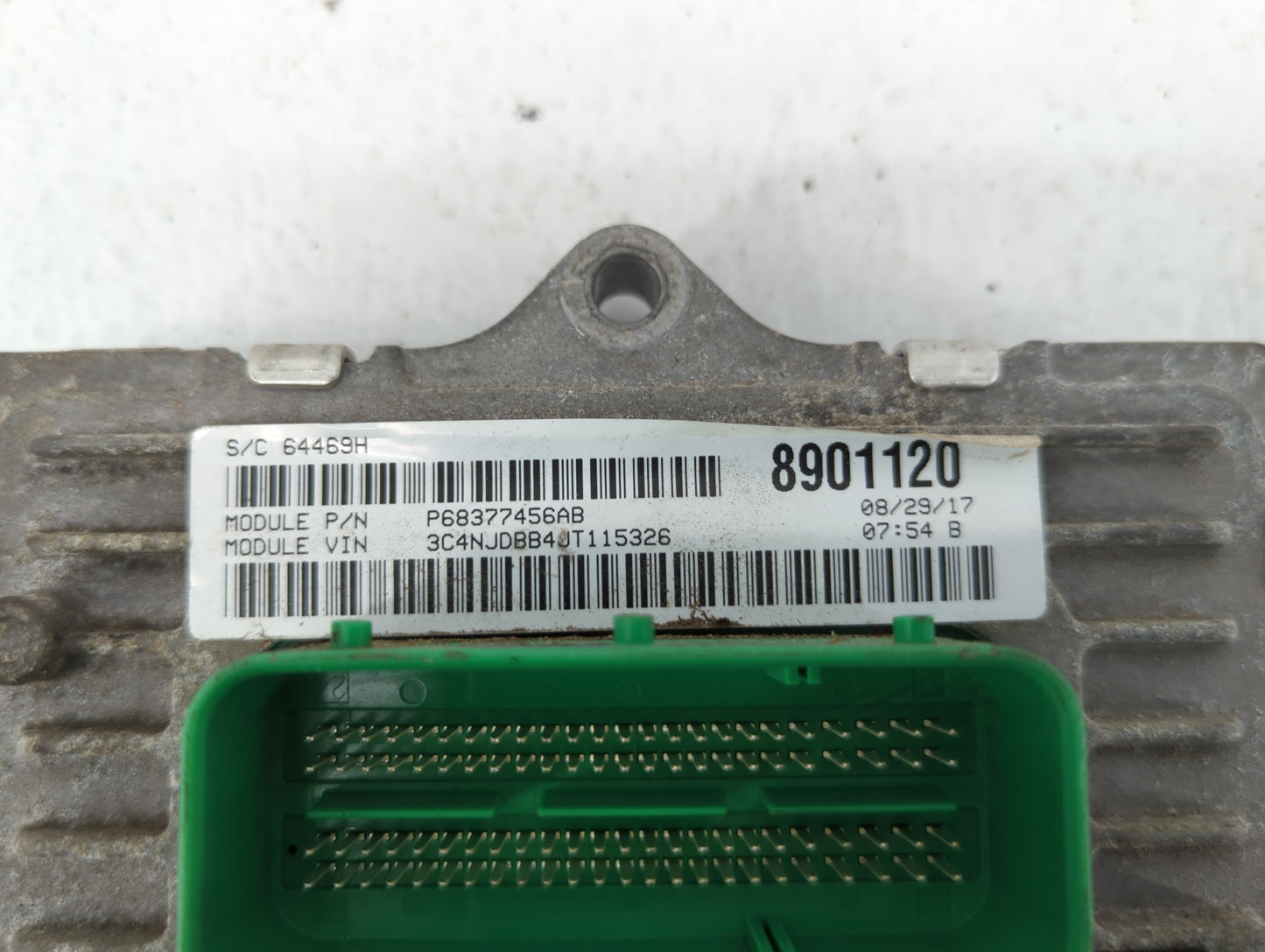 2018 Jeep Compass PCM Engine Control Computer ECU ECM PCU OEM P/N:P68342095AA Fits OEM Used Auto Parts - Oemusedautoparts1.c
