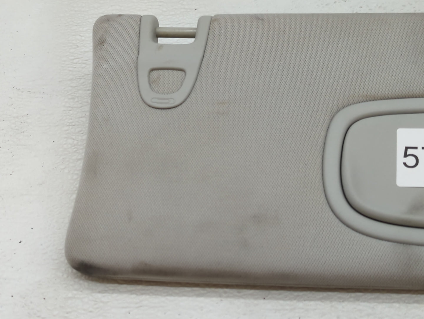 2018 Jeep Compass Sun Visor Shade Replacement Passenger Right Mirror Fits OEM Used Auto Parts - Oemusedautoparts1.com