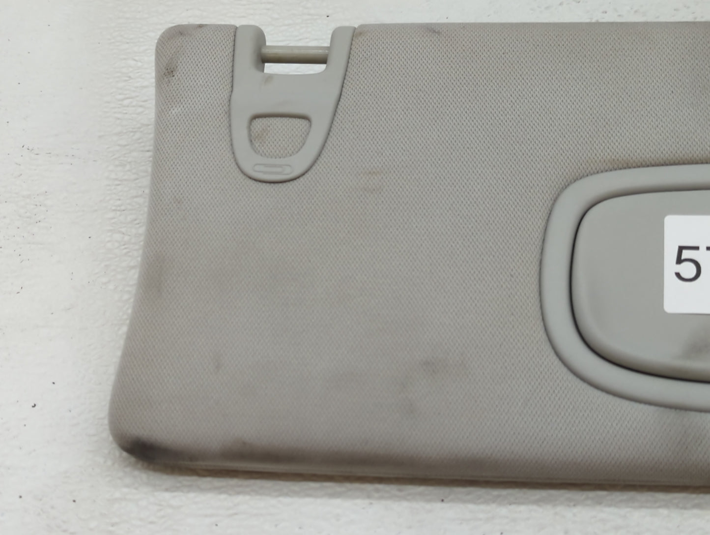 2018 Jeep Compass Sun Visor Shade Replacement Passenger Right Mirror Fits OEM Used Auto Parts - Oemusedautoparts1.com