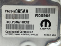 2018 Jeep Compass PCM Engine Control Computer ECU ECM PCU OEM P/N:P6832095AA Fits OEM Used Auto Parts - Oemusedautoparts1.co