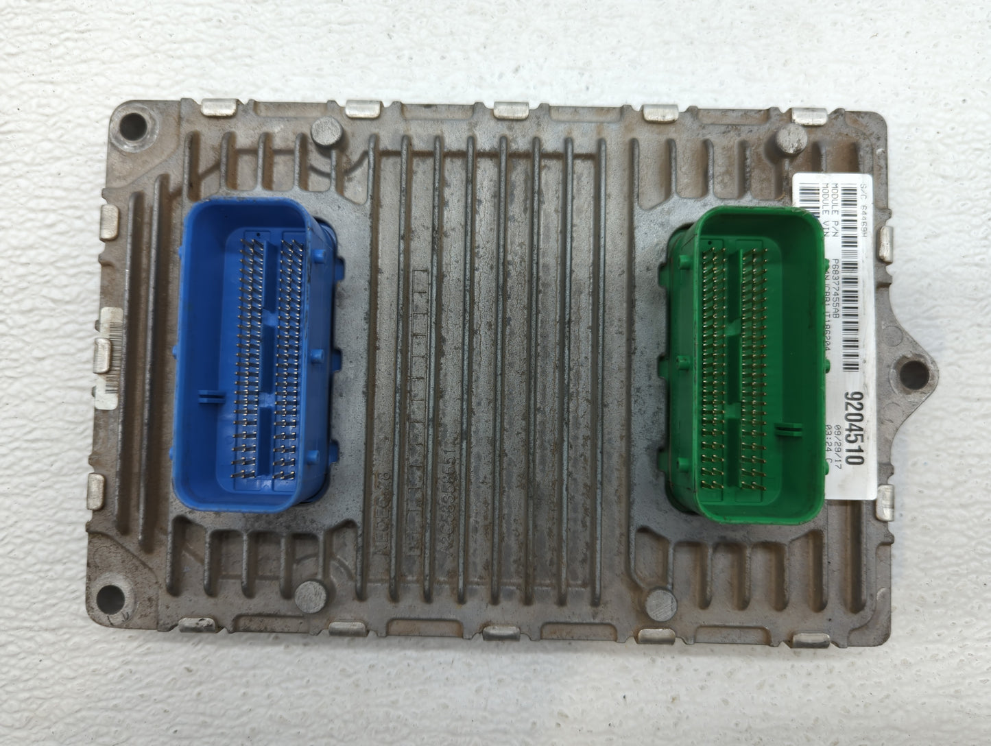 2018 Jeep Compass PCM Engine Control Computer ECU ECM PCU OEM P/N:P98342095AA Fits OEM Used Auto Parts - Oemusedautoparts1.c