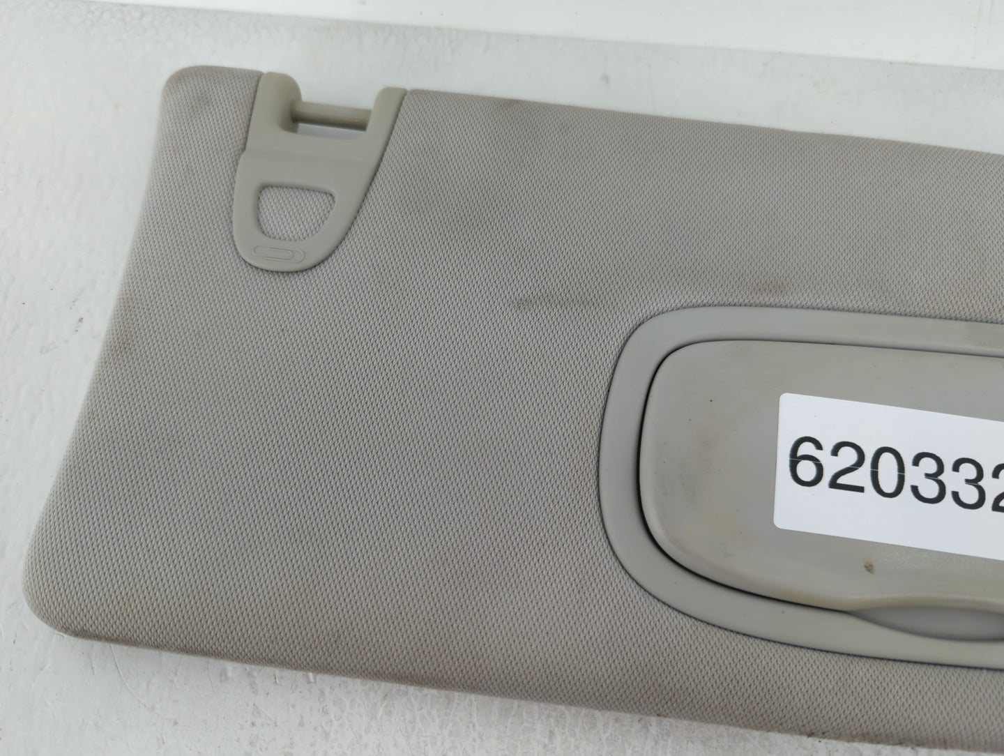 2018 Jeep Compass Sun Visor Shade Replacement Passenger Right Mirror Fits OEM Used Auto Parts - Oemusedautoparts1.com