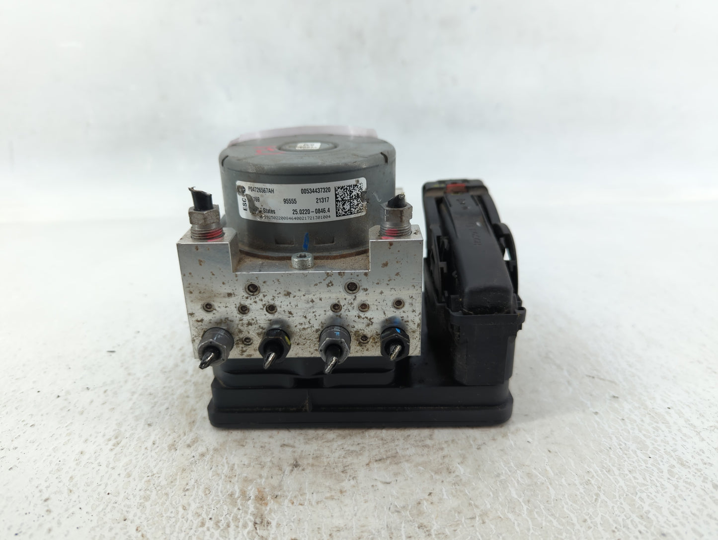 2018 Jeep Compass ABS Pump Control Module Replacement P/N:P04726567AH Fits OEM Used Auto Parts - Oemusedautoparts1.com