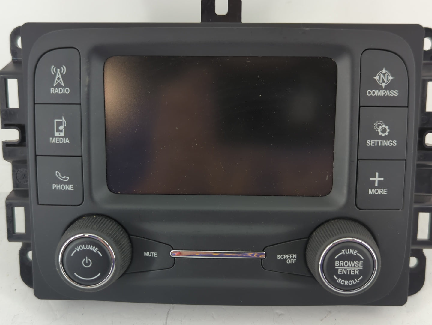 2018 Jeep Compass Am Fm Cd Player Radio Receiver - Oemusedautoparts1.com