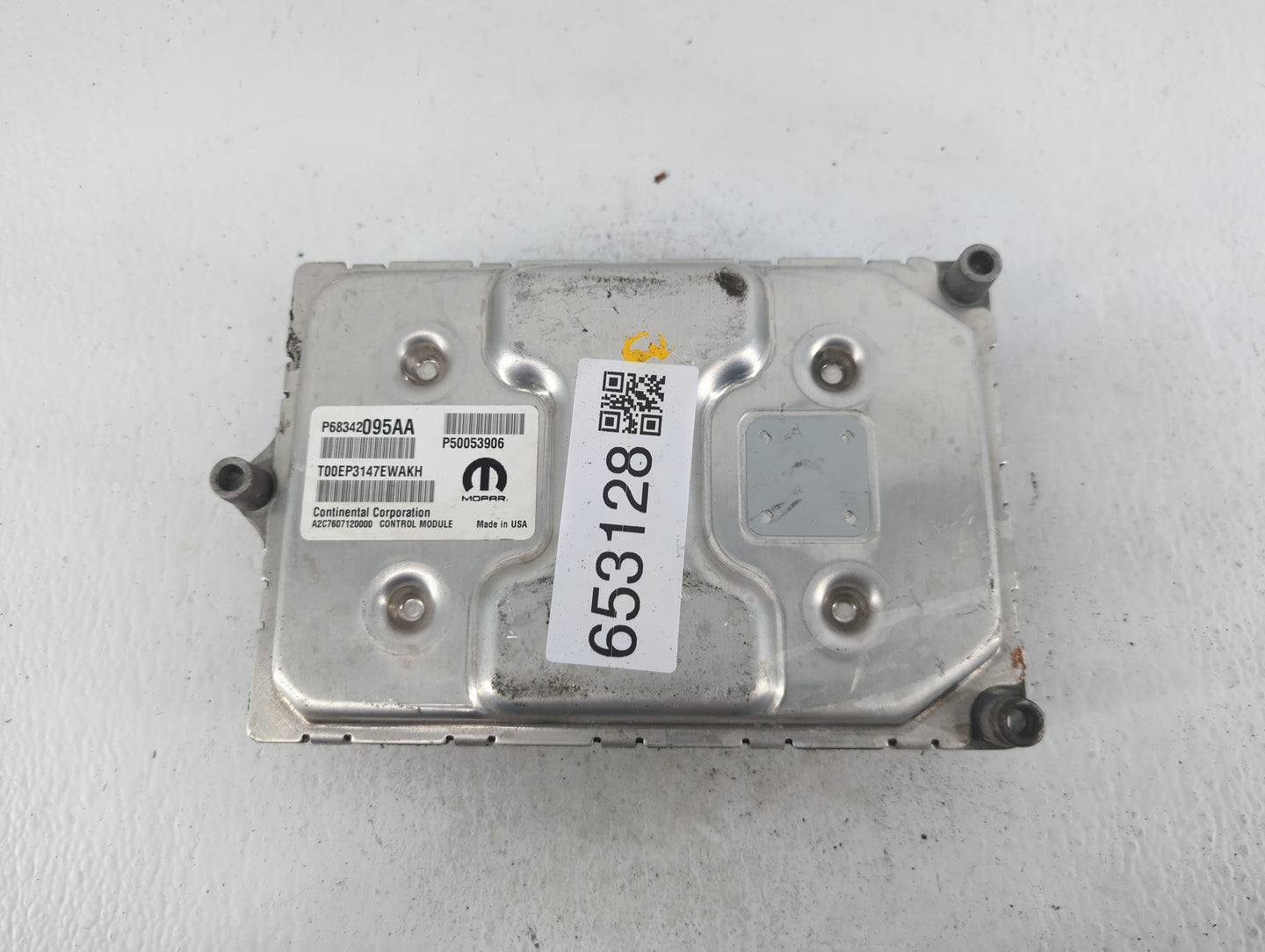 2018 Jeep Compass PCM Engine Control Computer ECU ECM PCU OEM P/N:P68342095AA Fits OEM Used Auto Parts - Oemusedautoparts1.c