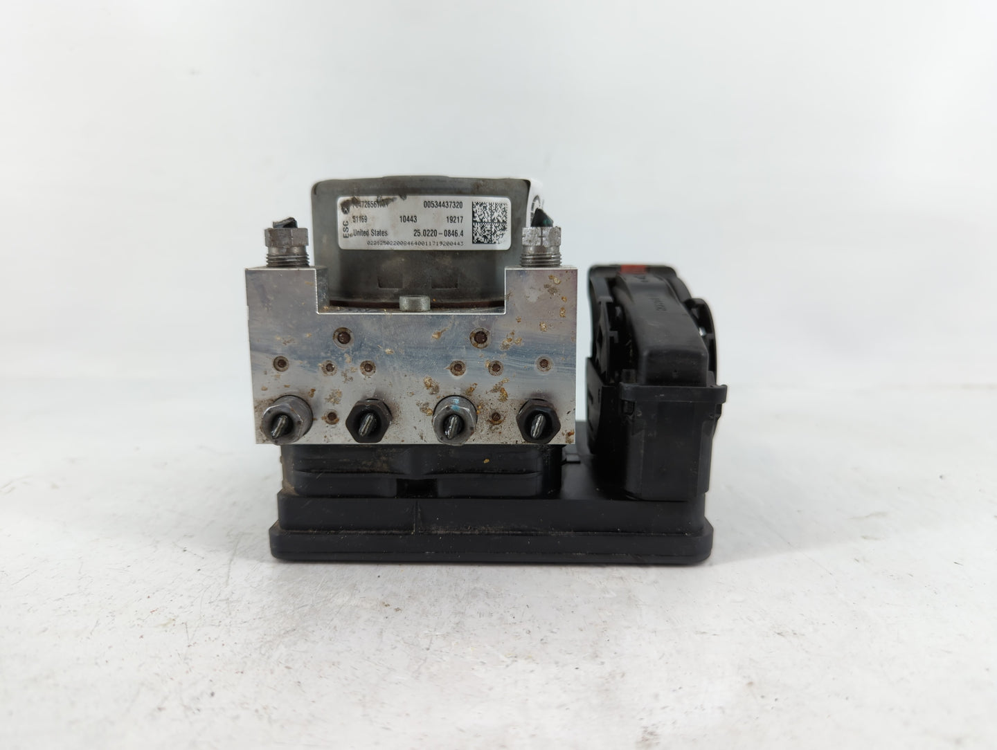 2018 Jeep Compass ABS Pump Control Module Replacement P/N:00534437320 P04726567AH Fits OEM Used Auto Parts - Oemusedautopart