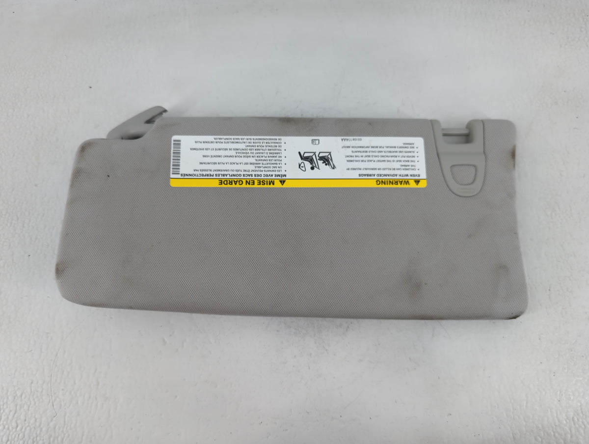 2017-2018 Jeep Compass Sun Visor Shade Replacement Passenger Right Mirror Fits Fits 2017 2018 OEM Used Auto Parts - Oemuseda