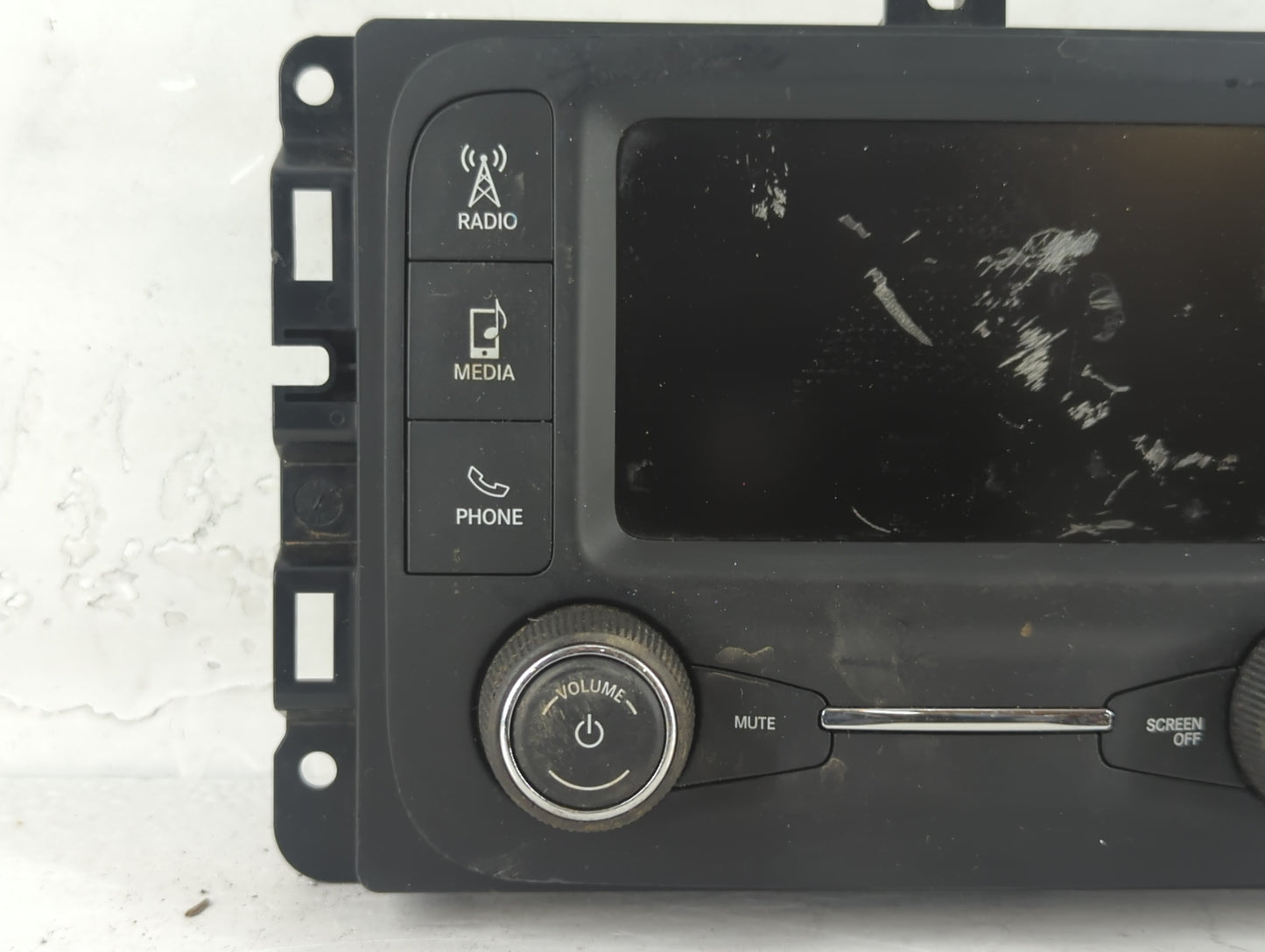 2018 Jeep Compass Radio AM FM Cd Player Receiver Replacement P/N:P68292817AJ Fits OEM Used Auto Parts - Oemusedautoparts1.co