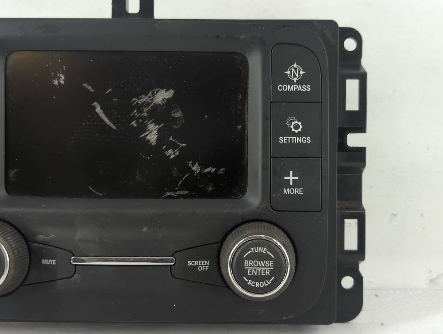 2018 Jeep Compass Radio AM FM Cd Player Receiver Replacement P/N:P68292817AJ Fits OEM Used Auto Parts - Oemusedautoparts1.co