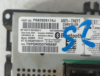 2018 Jeep Compass Radio AM FM Cd Player Receiver Replacement P/N:P68292817AJ Fits OEM Used Auto Parts - Oemusedautoparts1.co