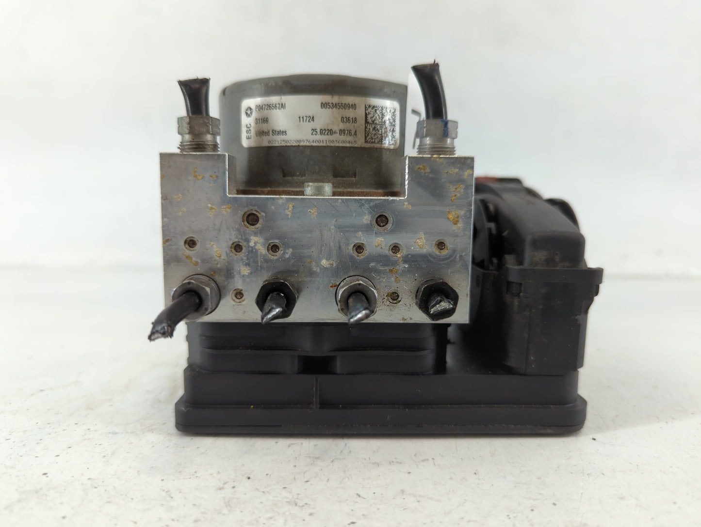2018 Jeep Compass ABS Pump Control Module Replacement P/N:P04726567AI Fits OEM Used Auto Parts - Oemusedautoparts1.com