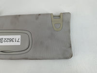 2018 Jeep Compass Sun Visor Shade Replacement Passenger Right Mirror Fits OEM Used Auto Parts - Oemusedautoparts1.com