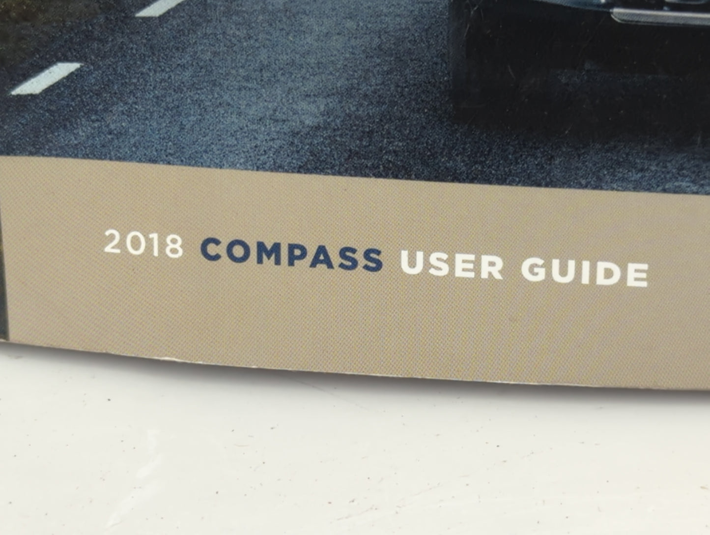 2018 Jeep Compass Owners Manual Book Guide P/N:18MP-926-AA OEM Used Auto Parts - Oemusedautoparts1.com