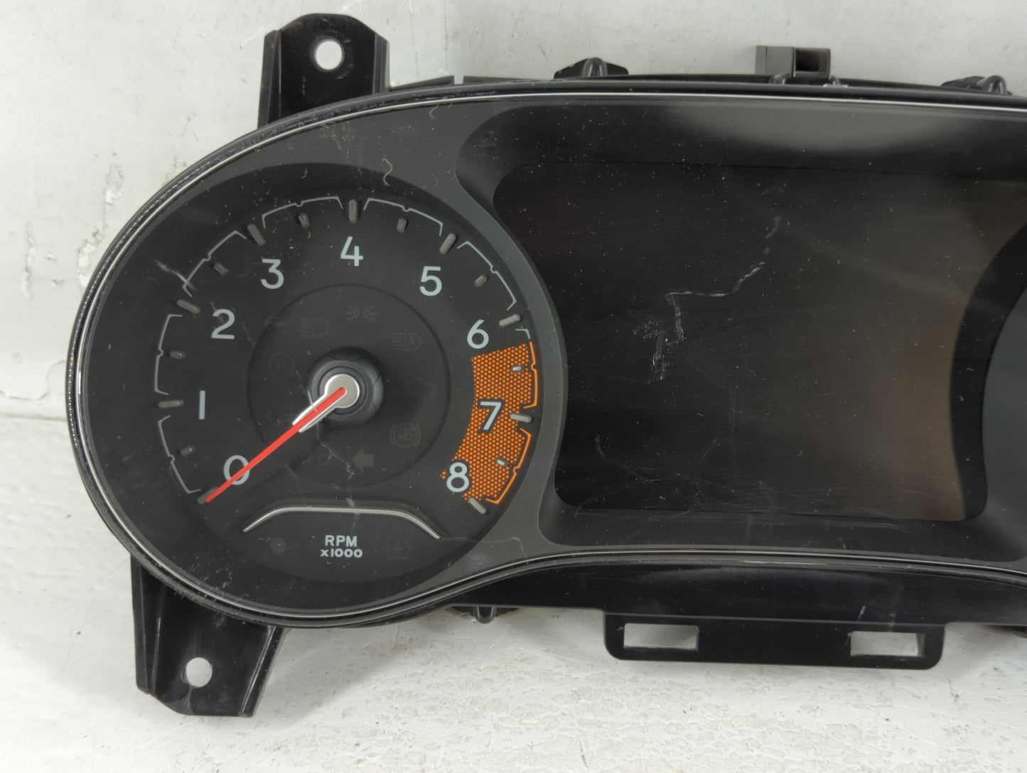 2018 Jeep Compass Instrument Cluster Speedometer Gauges P/N:503018880115 Fits OEM Used Auto Parts - Oemusedautoparts1.com
