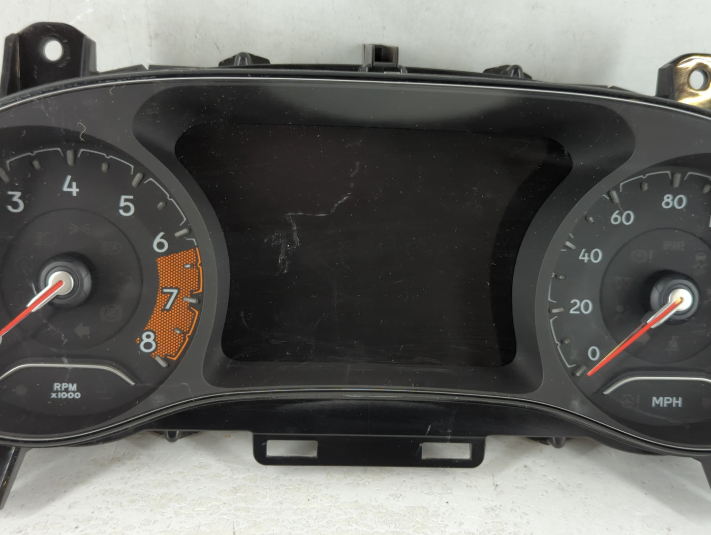 2018 Jeep Compass Instrument Cluster Speedometer Gauges P/N:503018880115 Fits OEM Used Auto Parts - Oemusedautoparts1.com