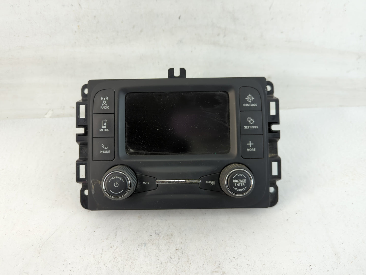 2018 Jeep Compass Radio AM FM Cd Player Receiver Replacement P/N:P68292817AJ Fits OEM Used Auto Parts - Oemusedautoparts1.co