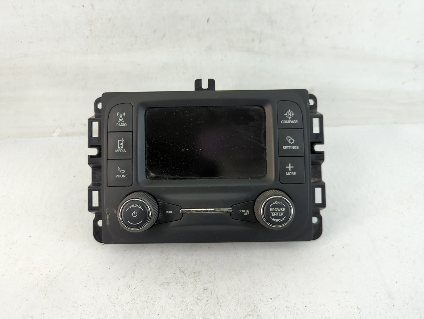 2018 Jeep Compass Radio AM FM Cd Player Receiver Replacement P/N:P68292817AJ Fits OEM Used Auto Parts - Oemusedautoparts1.co