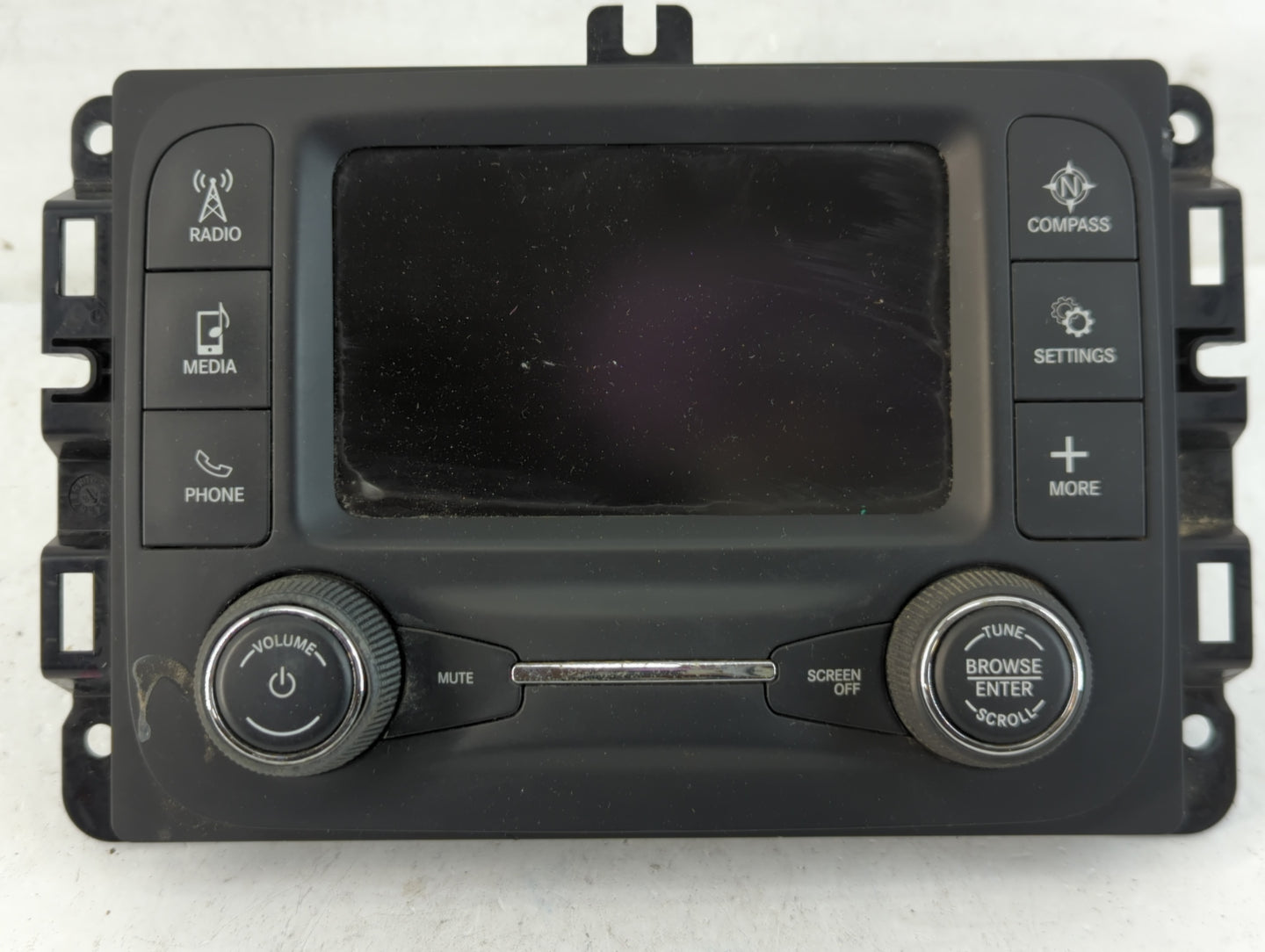 2018 Jeep Compass Radio AM FM Cd Player Receiver Replacement P/N:P68292817AJ Fits OEM Used Auto Parts - Oemusedautoparts1.co