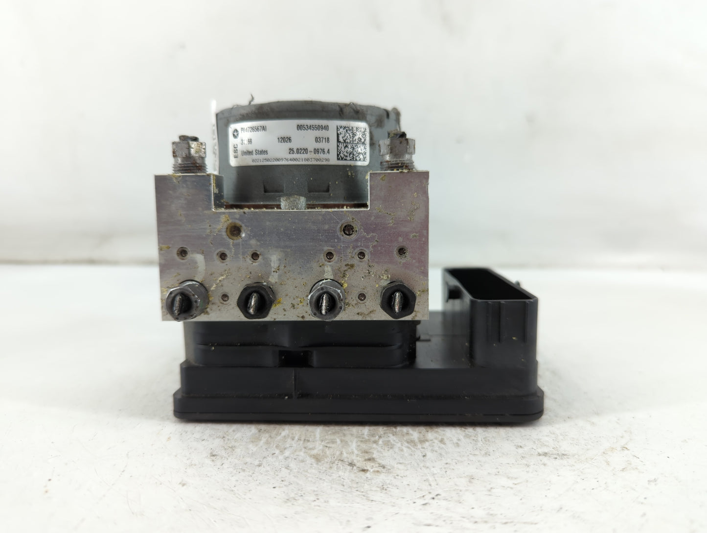 2018 Jeep Compass ABS Pump Control Module Replacement P/N:00534550940 P04726567AI Fits OEM Used Auto Parts - Oemusedautopart