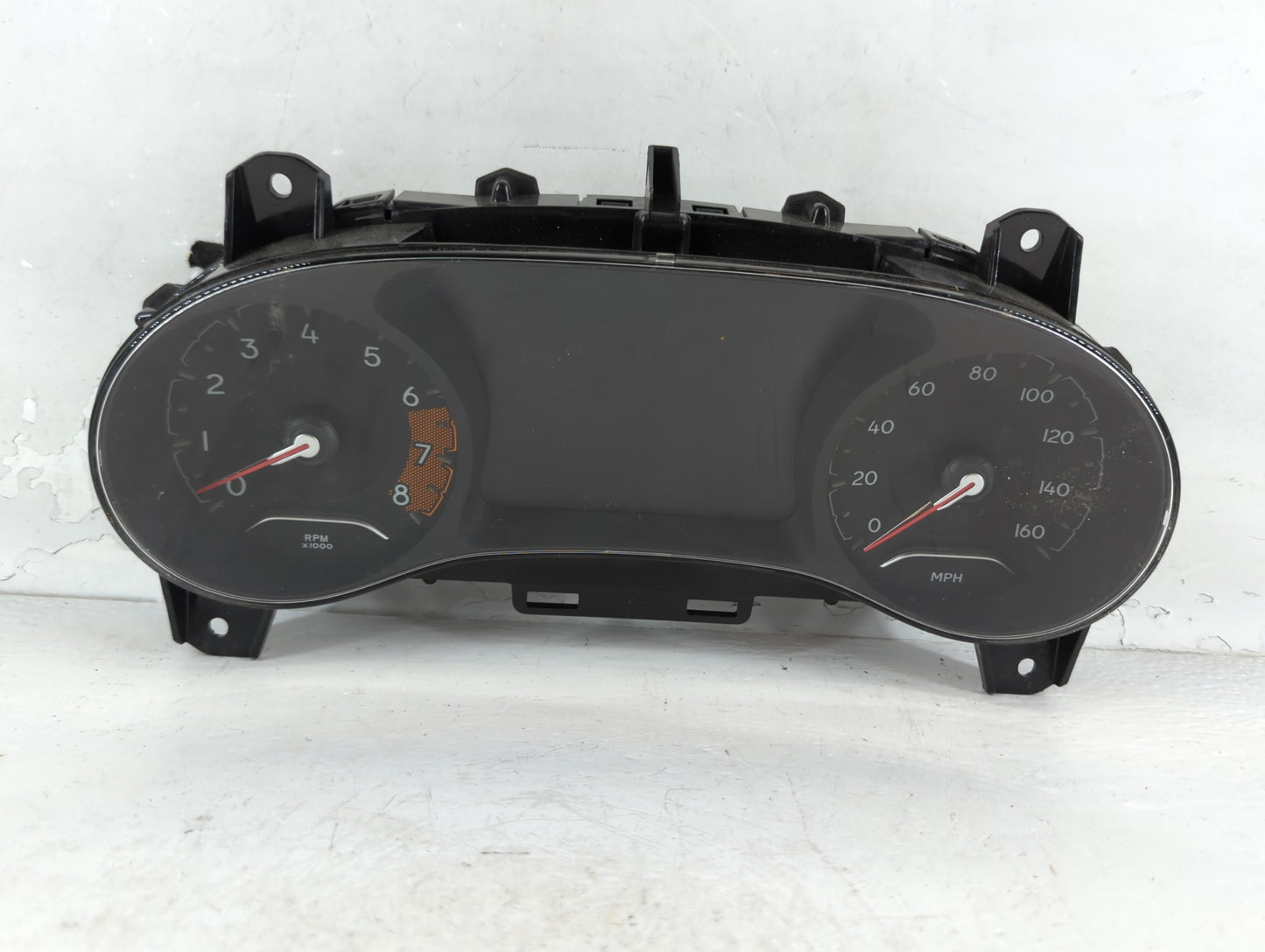 2018 Jeep Compass Instrument Cluster Speedometer Gauges P/N:6QR57DX9AB Miles: Fits OEM Used Auto Parts - Oemusedautoparts1.c