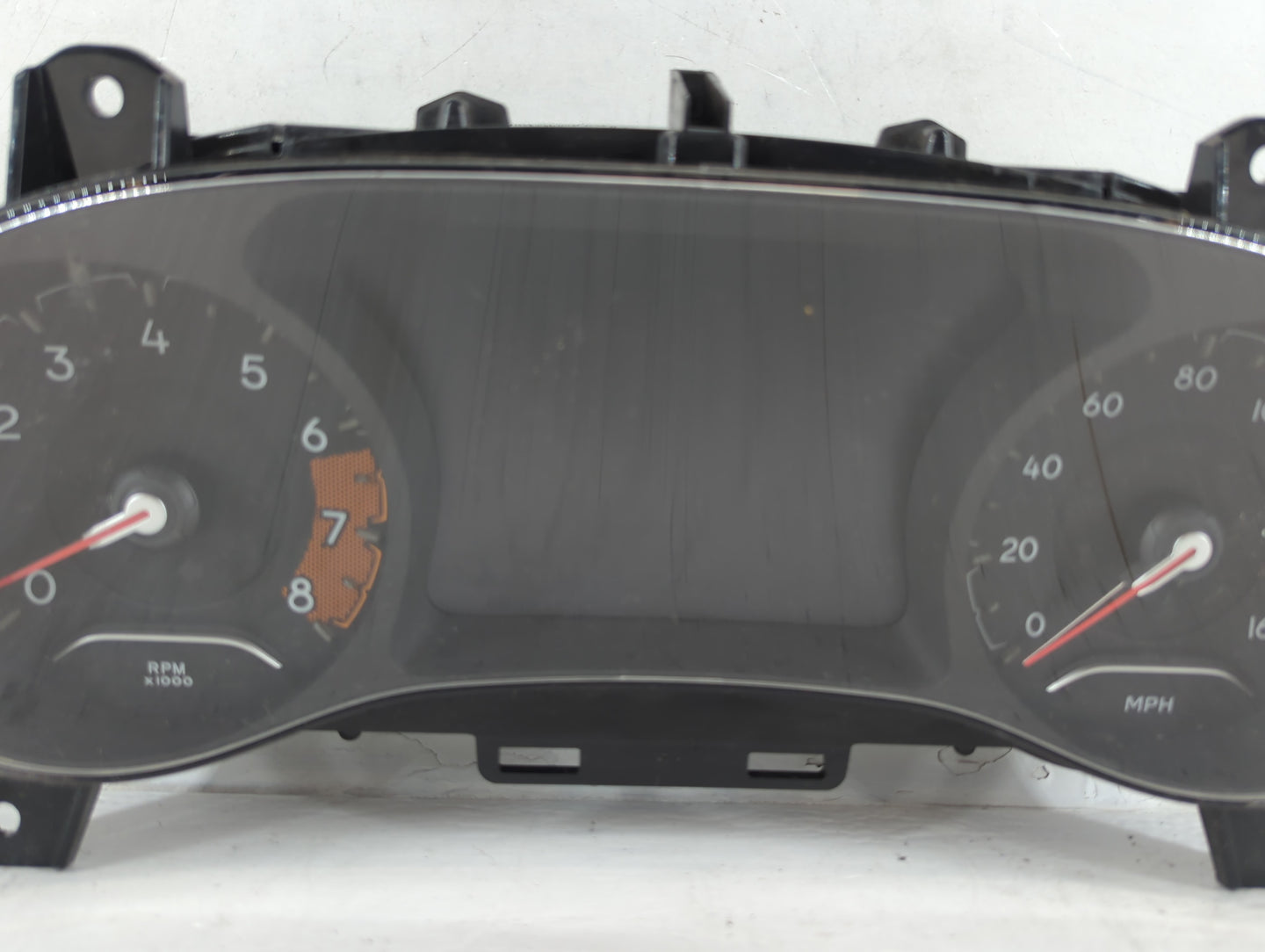 2018 Jeep Compass Instrument Cluster Speedometer Gauges P/N:6QR57DX9AB Miles: Fits OEM Used Auto Parts - Oemusedautoparts1.c