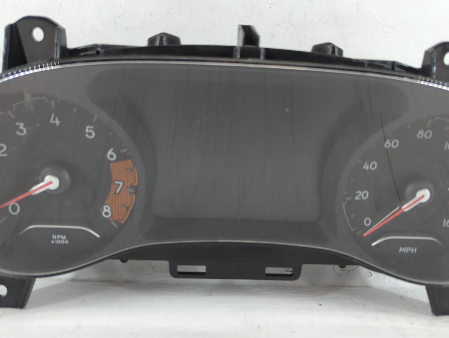 2018 Jeep Compass Instrument Cluster Speedometer Gauges P/N:6QR57DX9AB Miles: Fits OEM Used Auto Parts - Oemusedautoparts1.c