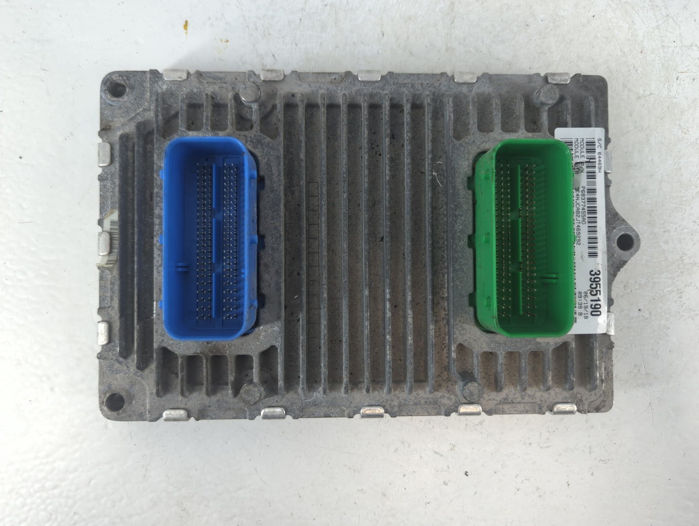 2018 Jeep Compass PCM Engine Control Computer ECU ECM PCU OEM P/N:P68342095AA P68377455AD Fits OEM Used Auto Parts - Oemused