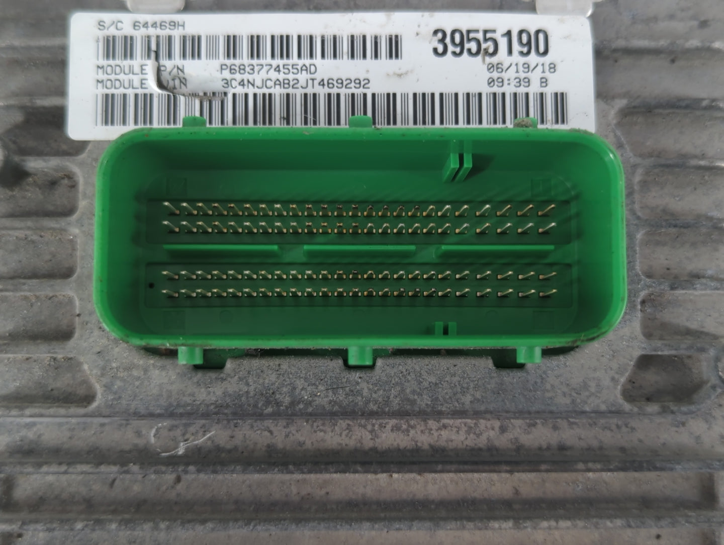 2018 Jeep Compass PCM Engine Control Computer ECU ECM PCU OEM P/N:P68342095AA P68377455AD Fits OEM Used Auto Parts - Oemused