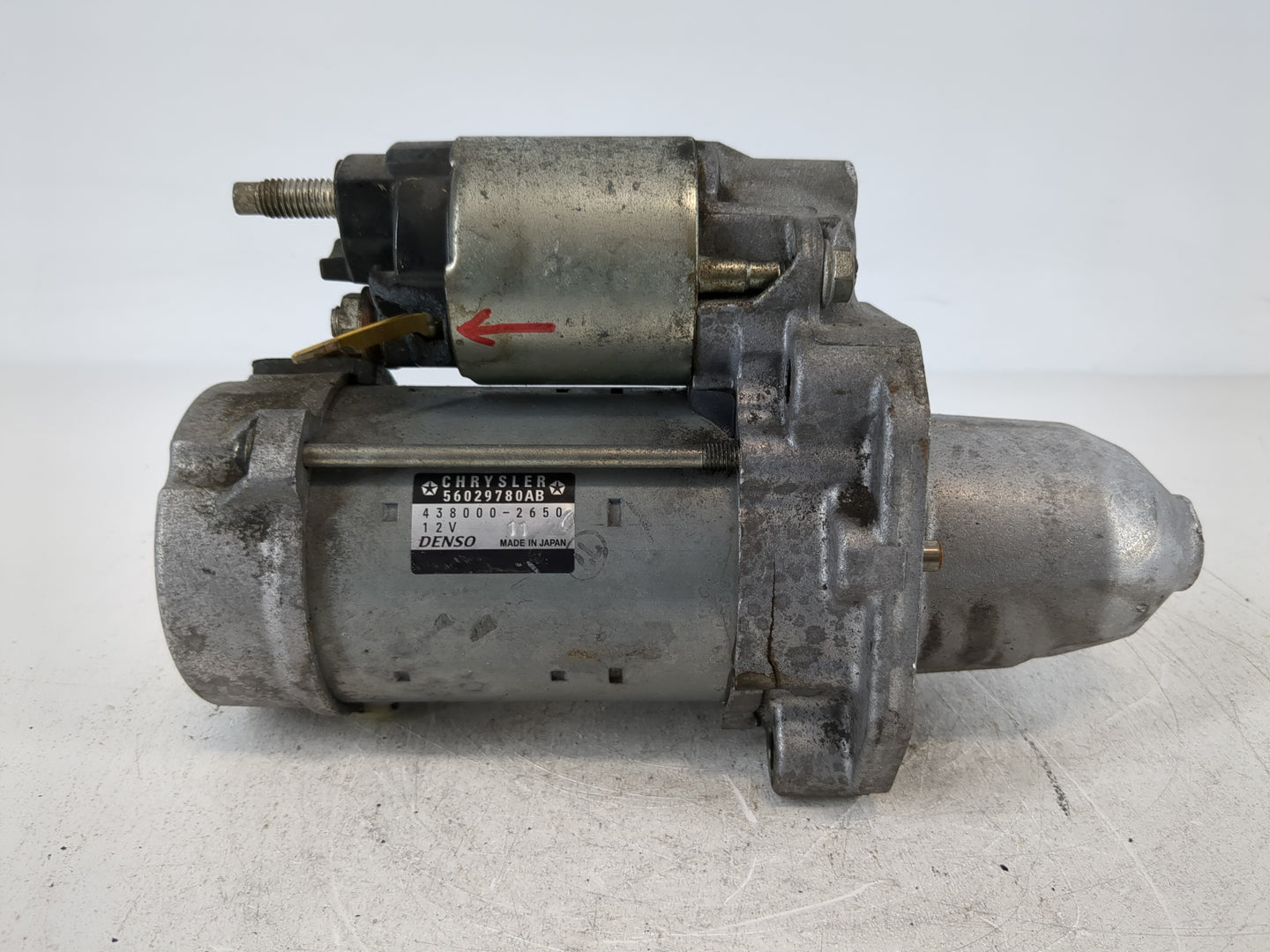 2016-2021 Jeep Grand Cherokee Car Starter Motor Solenoid OEM P/N:56029780AB Fits Fits 2016 2017 2018 2019 2020 2021 2022 OEM