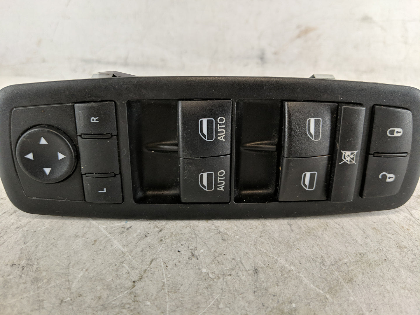 2016-2022 Jeep Grand Cherokee Master Power Window Switch Replacement Driver Side Left P/N:68319802AA Fits OEM Used Auto Part