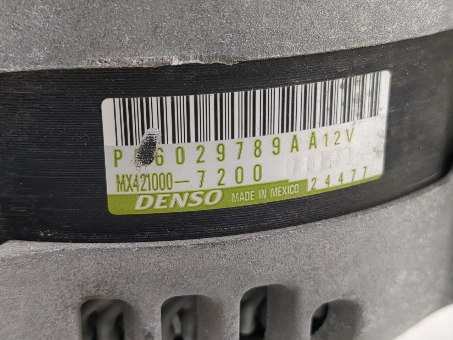 2011-2016 Jeep Grand Cherokee Alternator Replacement Generator Charging Assembly Engine OEM Fits OEM Used Auto Parts - Oemus