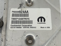 2018-2019 Jeep Grand Cherokee PCM Engine Control Computer ECU ECM PCU OEM P/N:P68330924AA Fits Fits 2018 2019 OEM Used Auto 