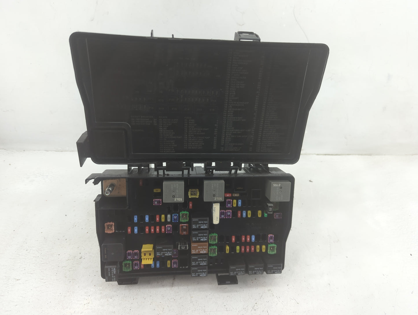 2018 Jeep Grand Cherokee Fusebox Fuse Box Panel Relay Module P/N:7140-1980 Fits OEM Used Auto Parts - Oemusedautoparts1.com
