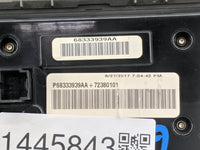 2018-2022 Jeep Grand Cherokee Climate Control Module Temperature AC/Heater Replacement P/N:68333939AA P68333939AA Fits OEM U