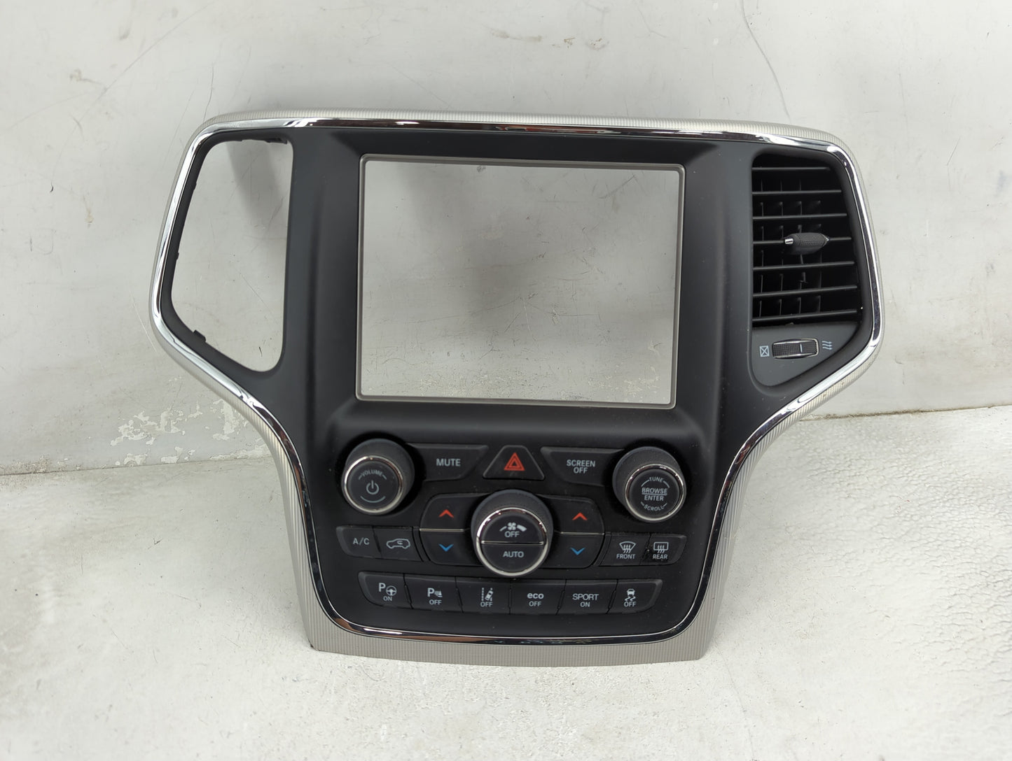 2018 Jeep Grand Cherokee Climate Control Module Temperature AC/Heater Replacement P/N:68333946AA P68333946AA Fits OEM Used A