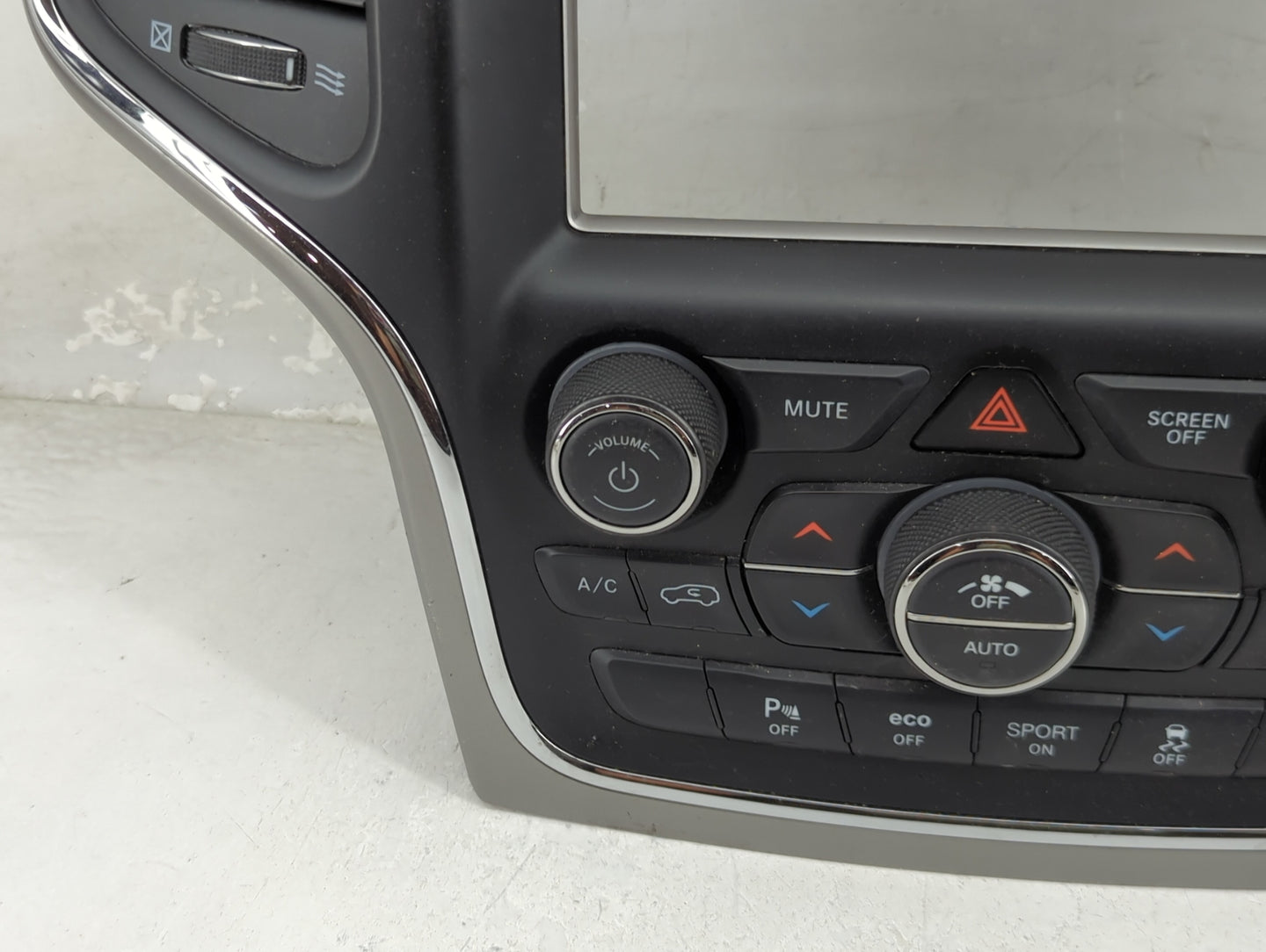 2018 Jeep Grand Cherokee Climate Control Module Temperature AC/Heater Replacement P/N:P68333934AA 68333934AA Fits OEM Used A