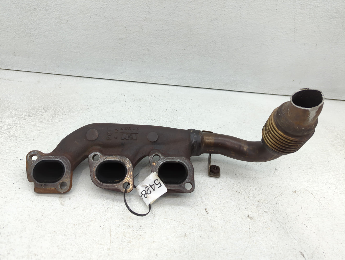 2014 Jeep Grand Cherokee Turbocharger Exhaust Manifold With Turbo Charger - Oemusedautoparts1.com