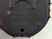 2011-2022 Jeep Grand Cherokee Throttle Body P/N:0 280 750 770 05184349AE Fits OEM Used Auto Parts - Oemusedautoparts1.com