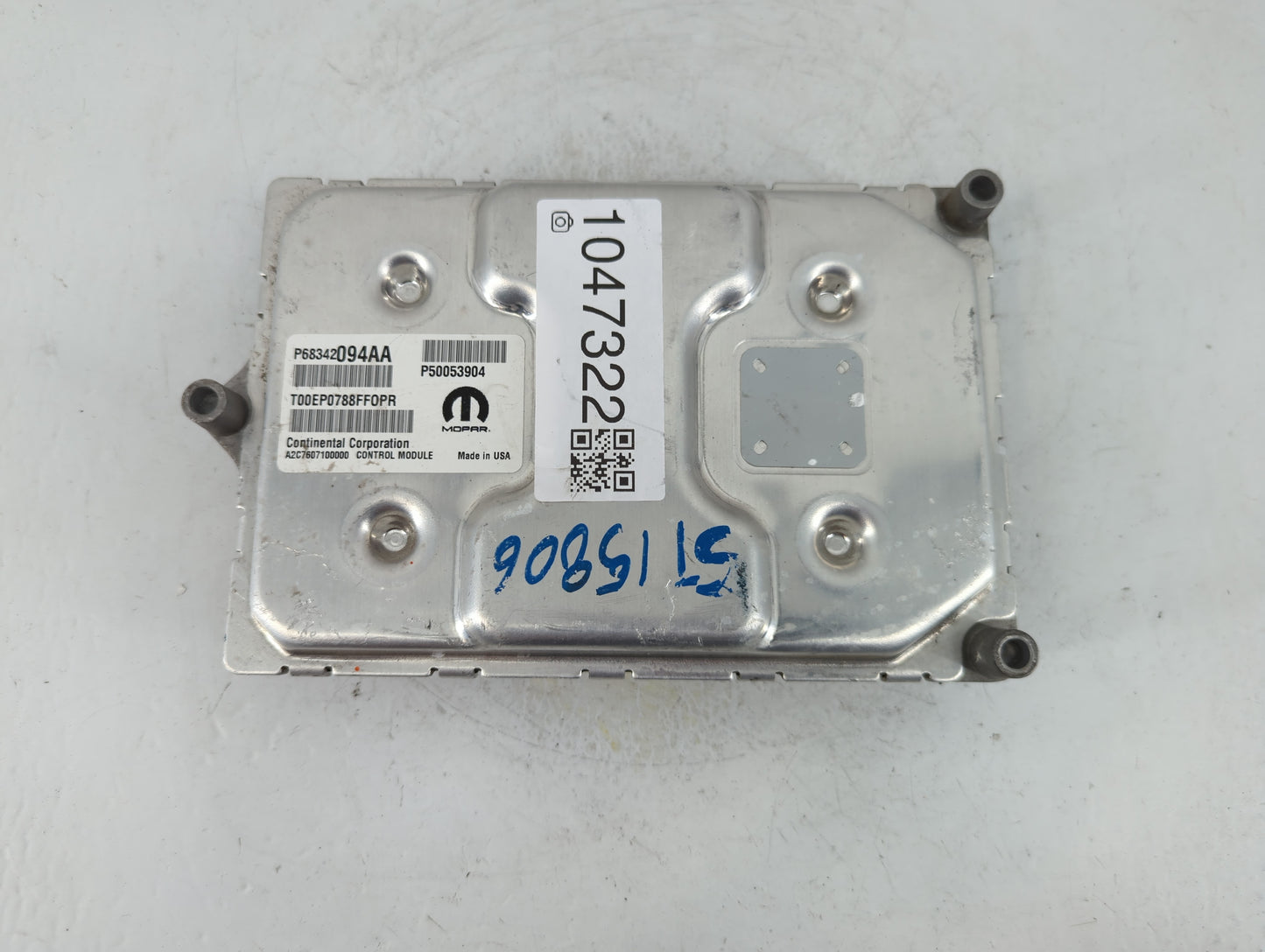 2018-2021 Jeep Renegade PCM Engine Control Computer ECU ECM PCU OEM P/N:P68342094AA Fits Fits 2018 2019 2020 2021 OEM Used A