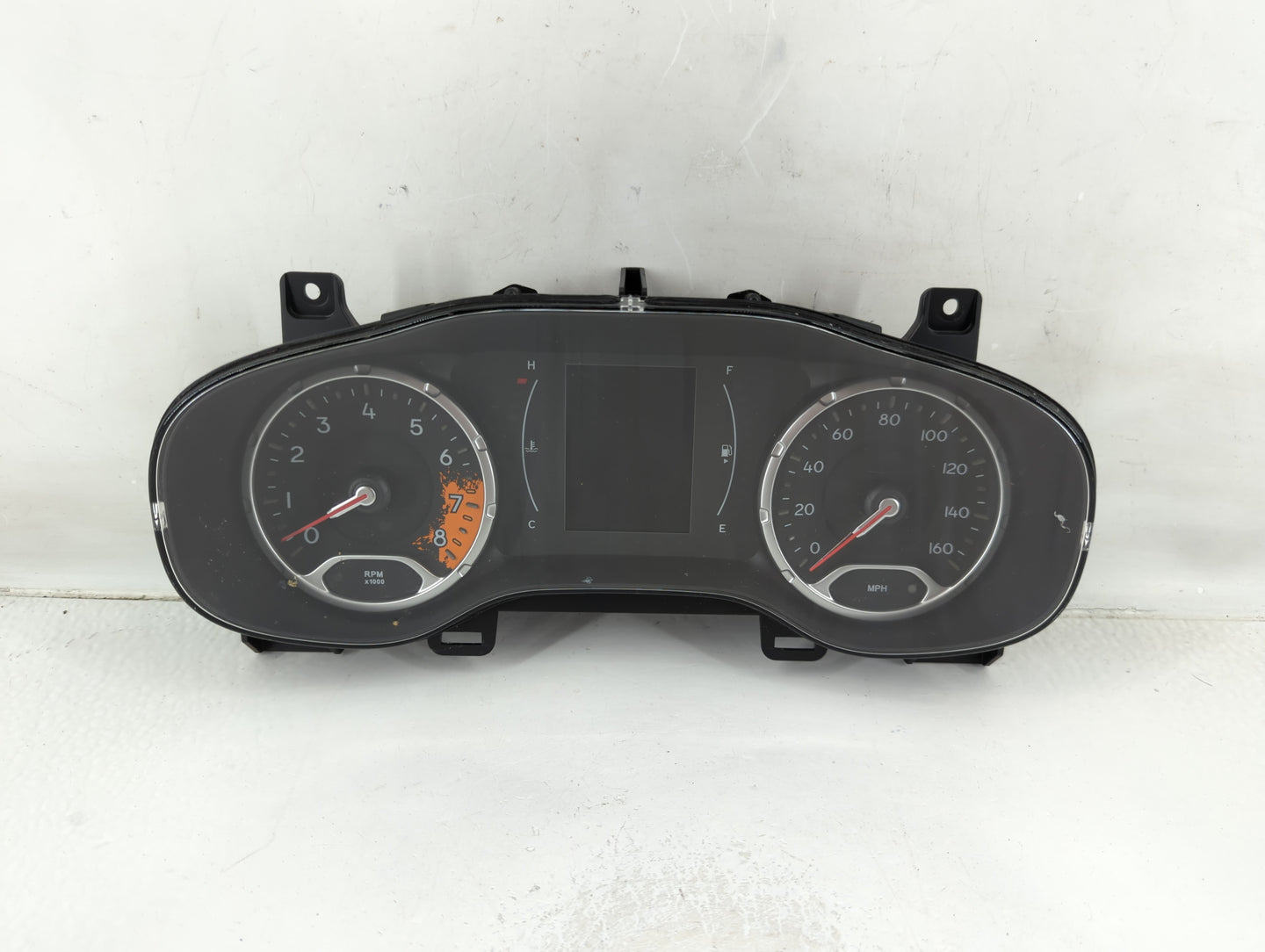 2018 Jeep Renegade Instrument Cluster Speedometer Gauges P/N:735686171 Fits OEM Used Auto Parts - Oemusedautoparts1.com