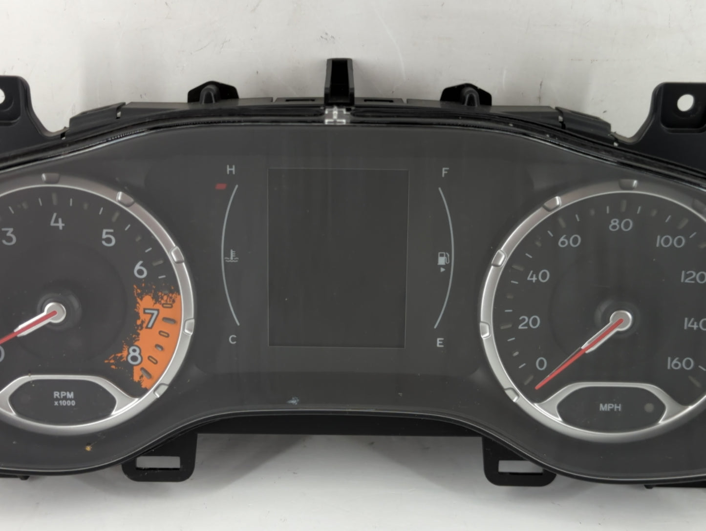 2018 Jeep Renegade Instrument Cluster Speedometer Gauges P/N:735686171 Fits OEM Used Auto Parts - Oemusedautoparts1.com