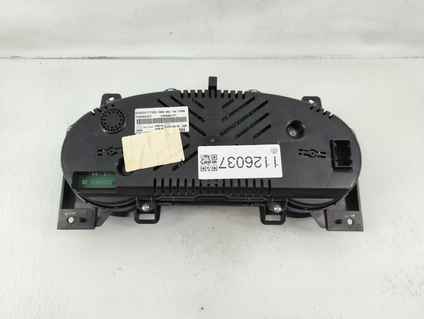 2018 Jeep Renegade Instrument Cluster Speedometer Gauges P/N:735686171 Fits OEM Used Auto Parts - Oemusedautoparts1.com