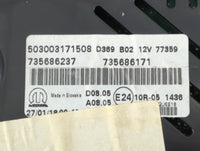 2018 Jeep Renegade Instrument Cluster Speedometer Gauges P/N:735686171 Fits OEM Used Auto Parts - Oemusedautoparts1.com