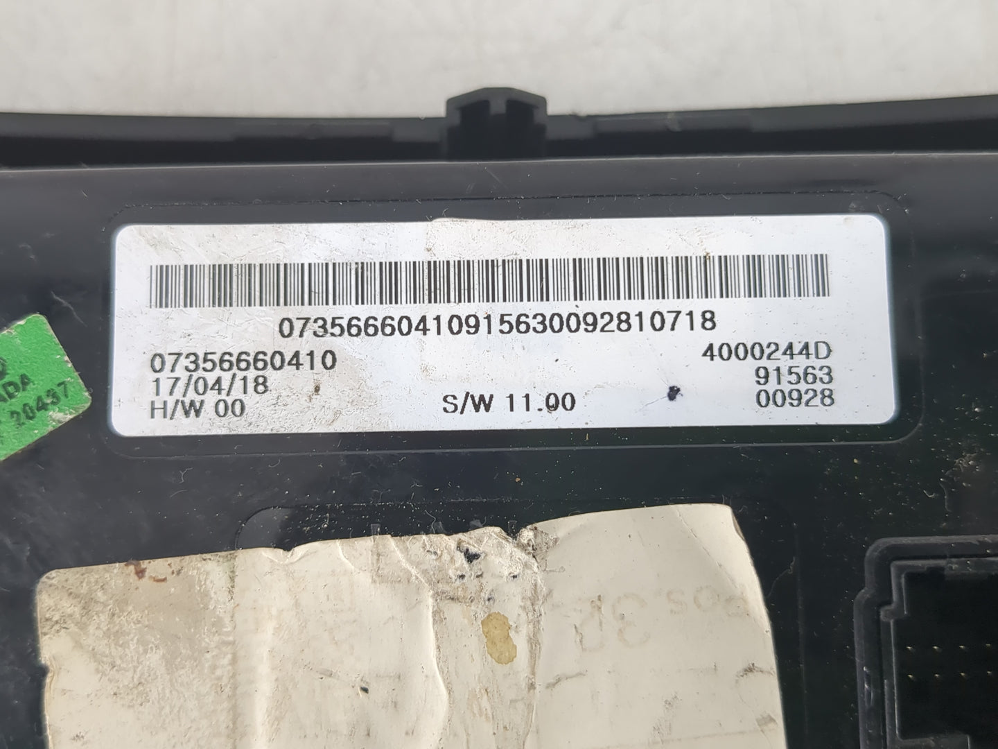 2018-2020 Jeep Renegade Climate Control Module Temperature AC/Heater Replacement P/N:07356660410 Fits Fits 2018 2019 2020 OE