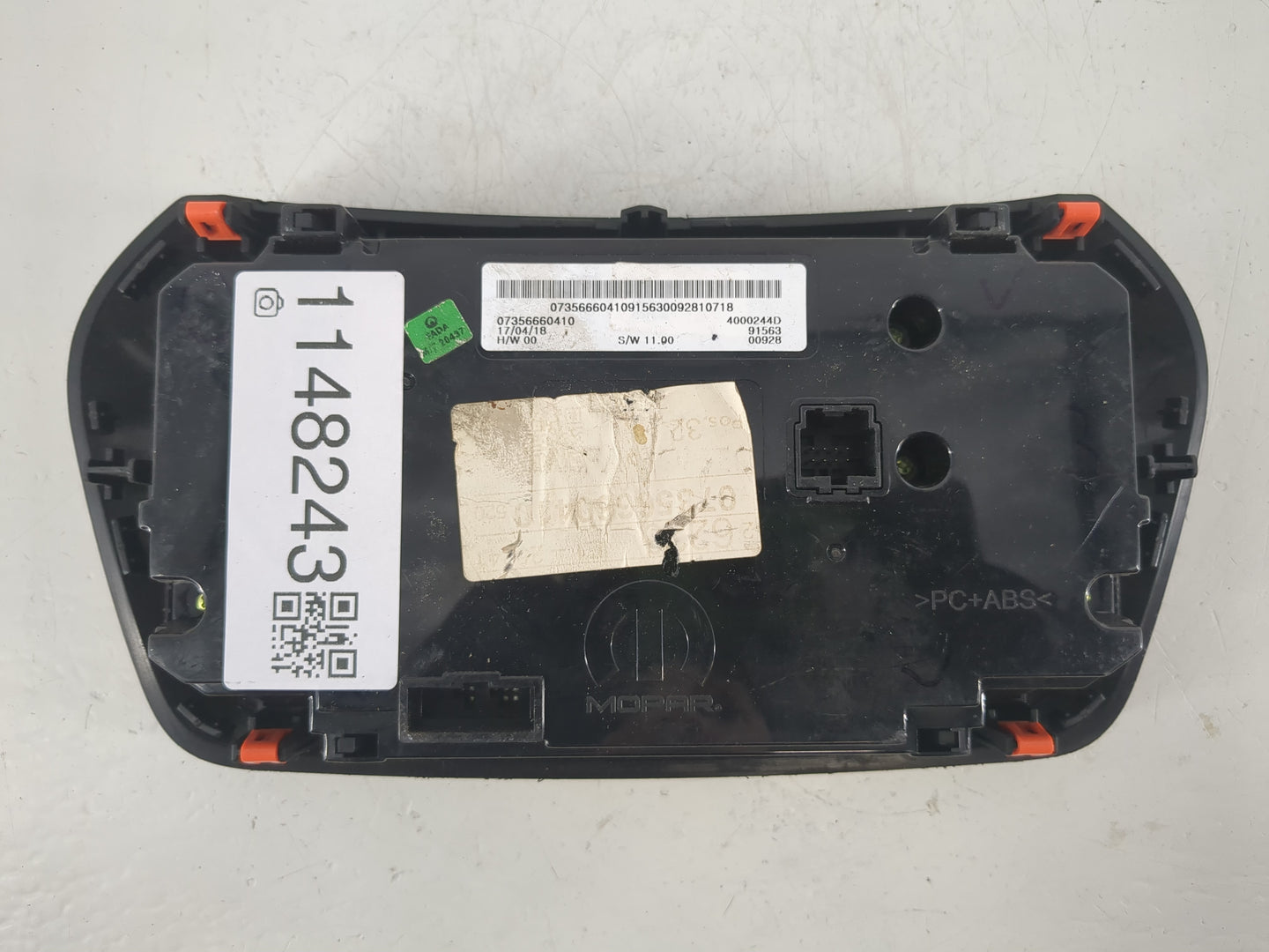 2018-2020 Jeep Renegade Climate Control Module Temperature AC/Heater Replacement P/N:07356660410 Fits Fits 2018 2019 2020 OE