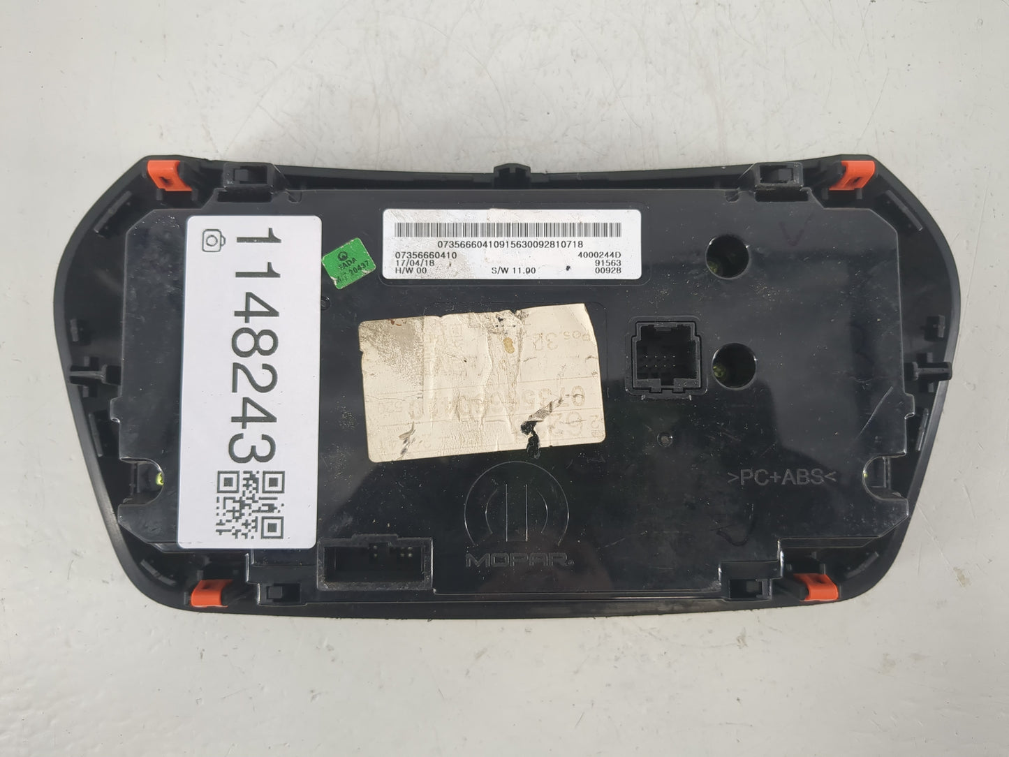 2018-2020 Jeep Renegade Climate Control Module Temperature AC/Heater Replacement P/N:07356660410 Fits Fits 2018 2019 2020 OE