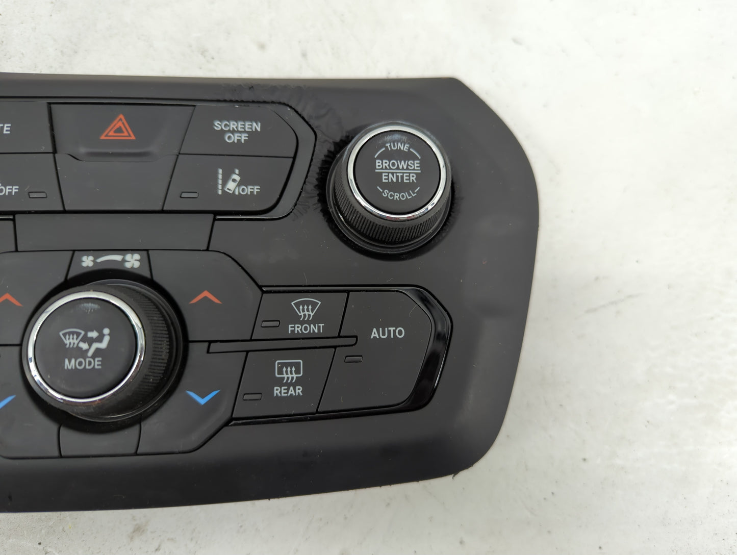 2018-2020 Jeep Renegade Climate Control Module Temperature AC/Heater Replacement Fits Fits 2018 2019 2020 OEM Used Auto Part